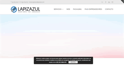 Desktop Screenshot of estudilapizazul.com